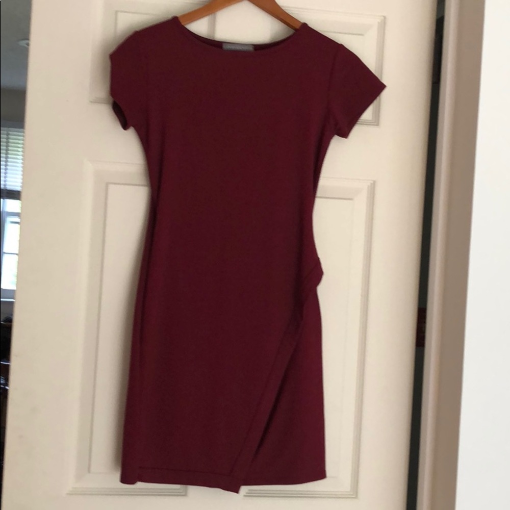 Maroon dress